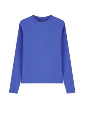 Meli Royal Blue Crewneck Tee Shirt XXS Women EUC